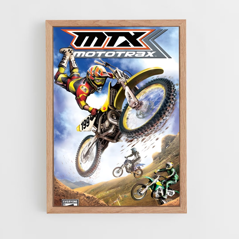 Poster Motocross Madness – affiche Motocross freestyle (vue 4)